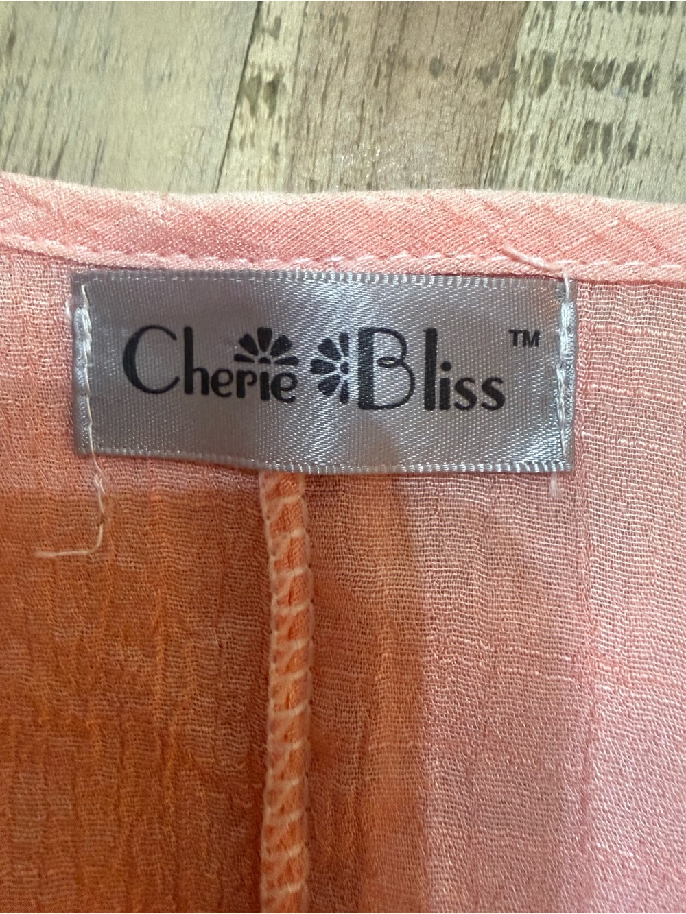 🌸 Cherie Bliss Ombre Hanky Hem Tunic Dress Large - Picture 3 of 4